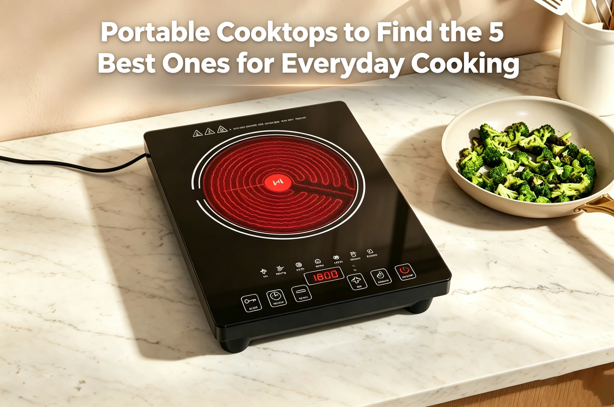 5 Best Portable Induction Cooktops for Home & RV Cooking in 2026