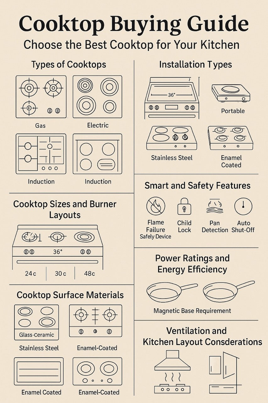 Cooktop Buying Guide: Choose the Best Cooktop for Your Kitchen (2026)