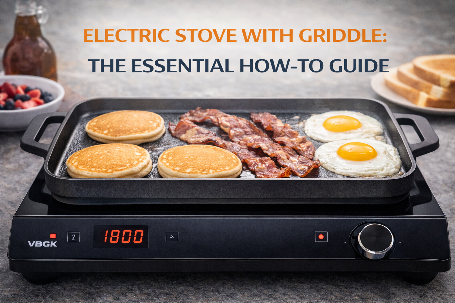 Electric Stove with Griddle: The Essential How-To Guide