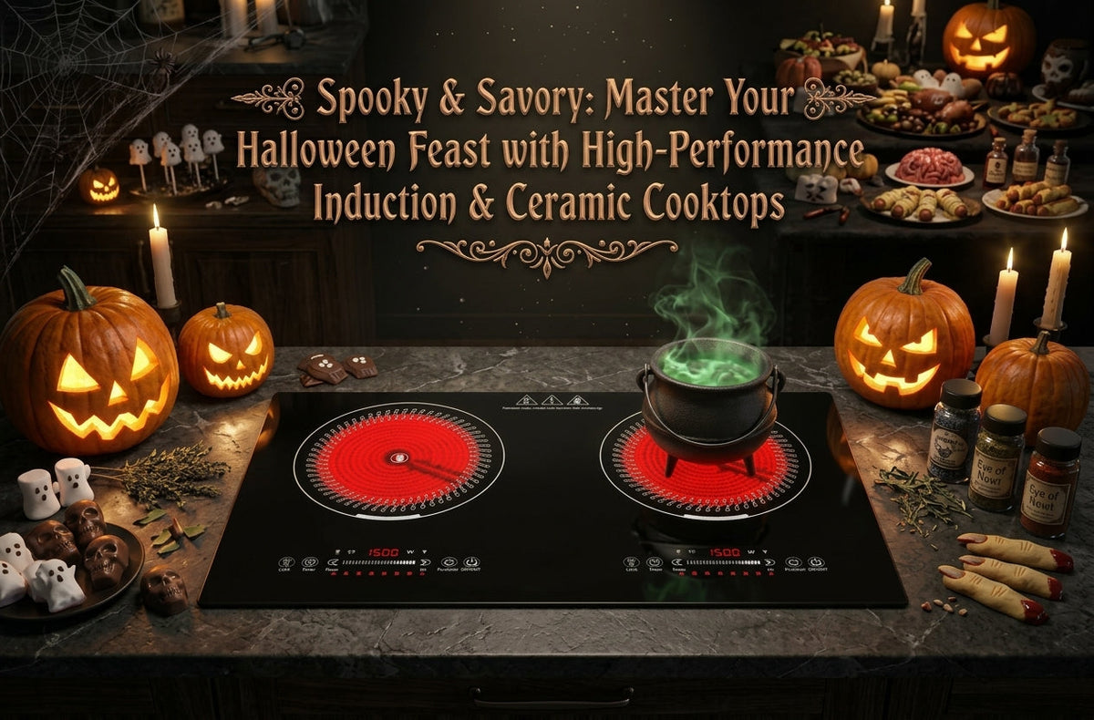 Spooky & Savory: Master Your 🎃 Halloween Special with High-Performance Induction & Ceramic Cooktops