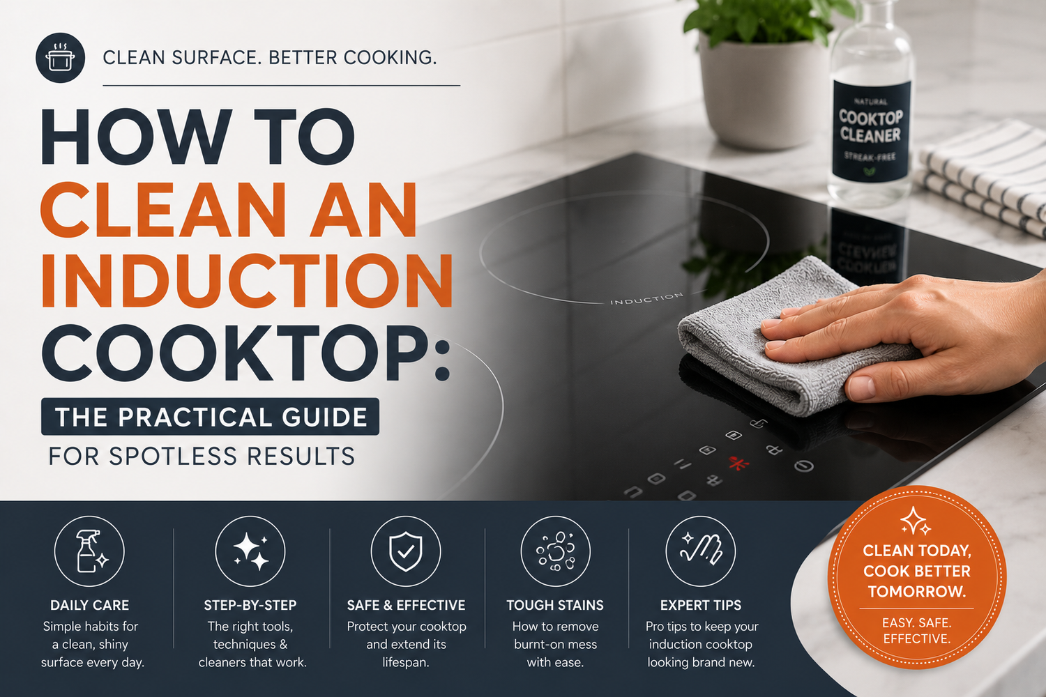 How to Clean an Induction Cooktop