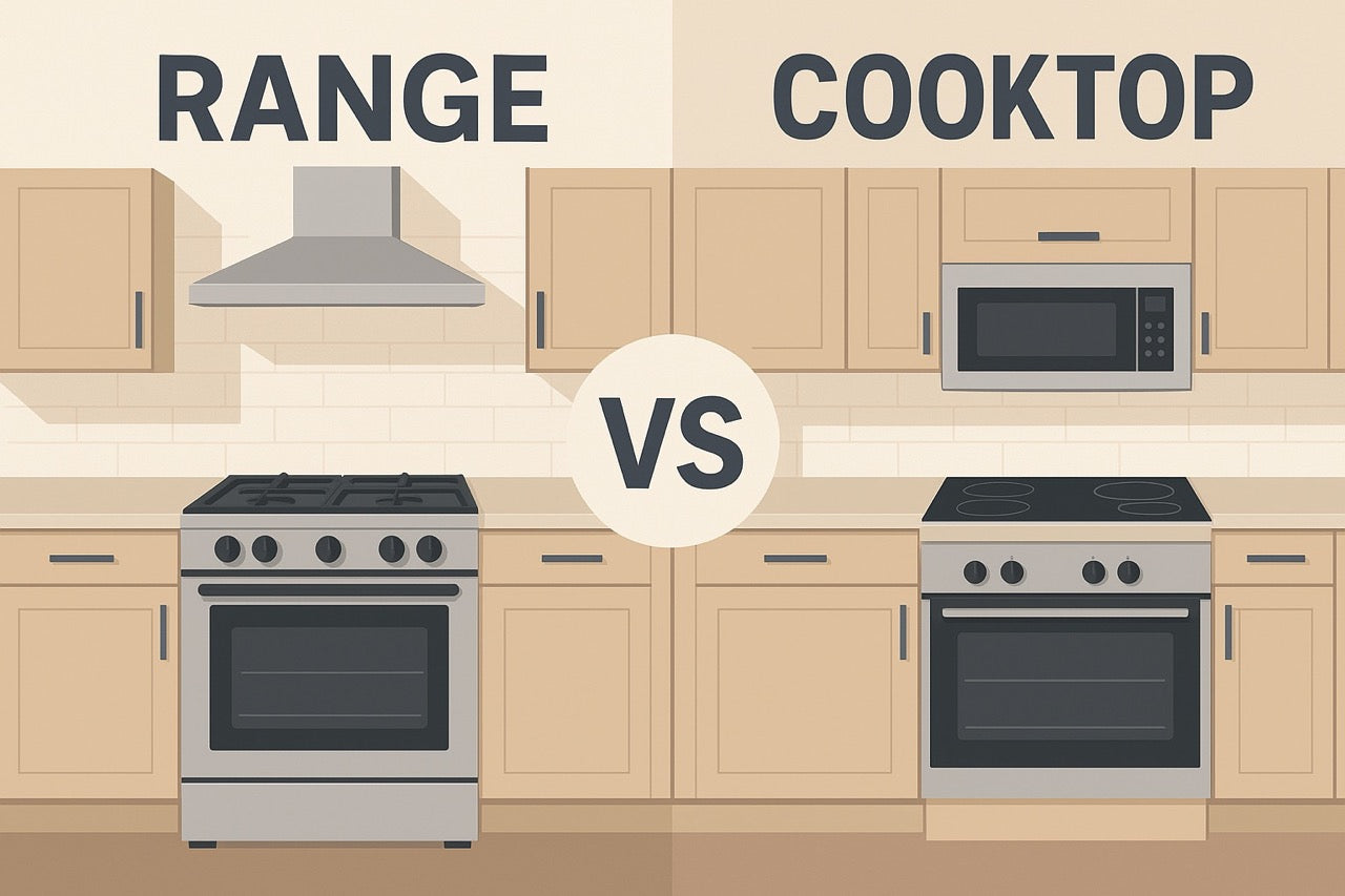 Range vs Cooktop: How to Choose the Right Setup for Your Kitchen