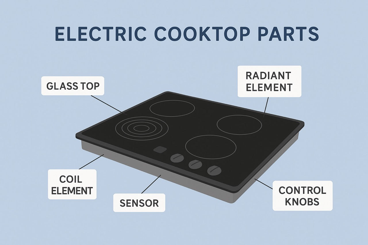Electric Cooktop Parts: The Complete 2026 Guide to 8 Critical Components