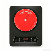 Plaque de cuisson électrique à un foyer VBGK 110V 1800W, réchaud électrique portable de 11 pouces pour cuisine et VR