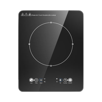 VBGK Portable Induction Cooktop,1800W Sensor Touch Single Electric Cooktops Countertop Stove