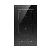 VBGK 12 Inch 2 Burner Induction Cooktop, 2300W Portable Electric Stove Top with Built-In Design for Home Kitchen