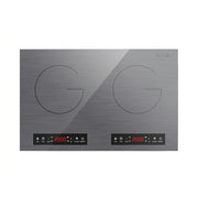 VBGK 24 Inch 4000W 2 Burner Induction Cooktop, 110V Electric Hot Plate for Kitchen & RV