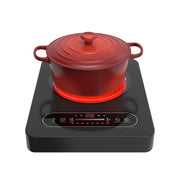 VBGK Electric Cooktop, 1800W Portable Single Burner Electric Stove 110V Infrared Hot Plate